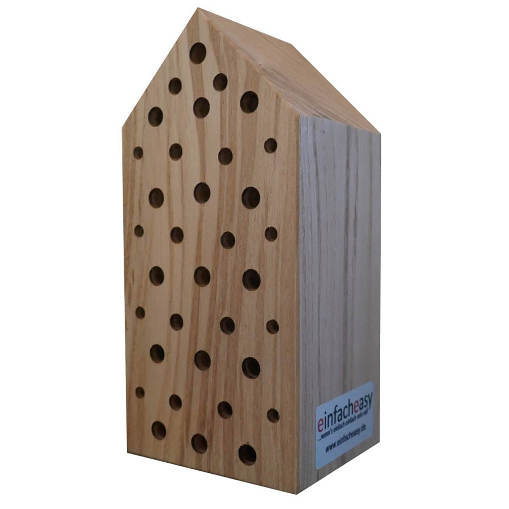 Nistblock für Wildbienen